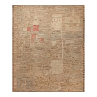 Nazmiyal Collection Large Modern Decorative Rug For Sale