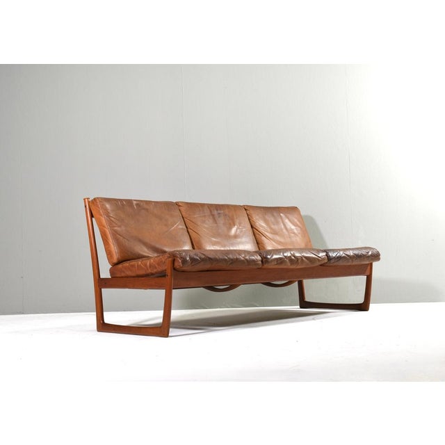 Wood Teak Sofa from France & Søn / France & Daverkosen For Sale - Image 7 of 18