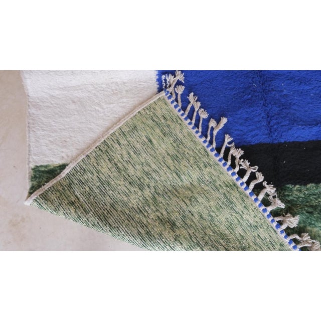 2020's Moroccan Modern Wool Rug - 10.1 X 8.1 Ft For Sale In Cleveland - Image 6 of 10