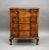 A fine quality antique walnut serpentine front chest of drawers, beautifully proportioned and standing on cabriole legs...