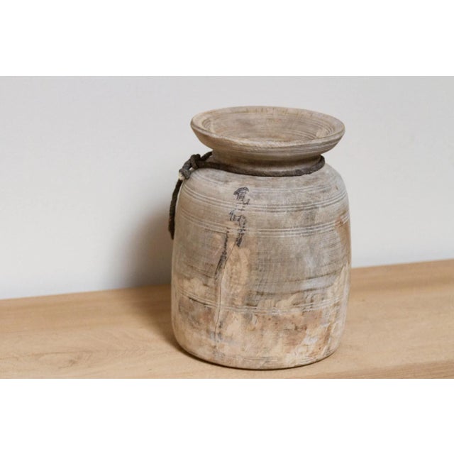19th Century Antique Wooden Vase-Jamba For Sale - Image 5 of 9