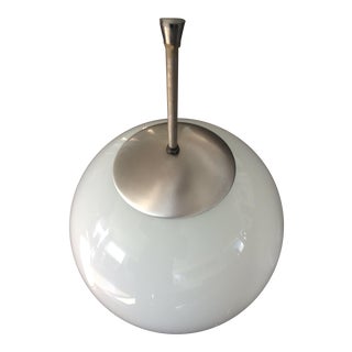 Contemporary Globe Pendant Light - A Pair For Sale