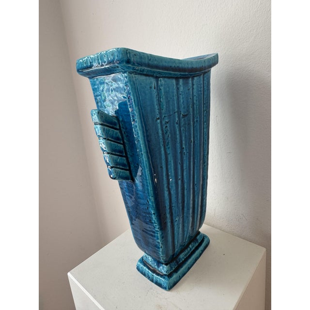 Mid-Century Chamotte Vase by Gunnar Nylund for Rörstrand, Sweden, 1940 For Sale - Image 6 of 9