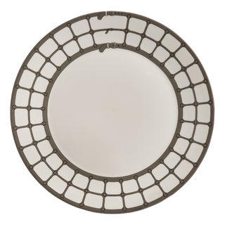 Aryan Dinner Plate Set of 4 by Nina Magon For Sale