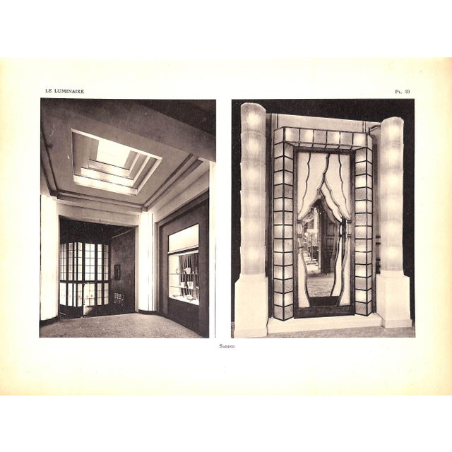 White "Le Luminaire Et Les Moyens Declairages Nouveaux 2me Serie" Janneau, Guillaume For Sale - Image 8 of 12