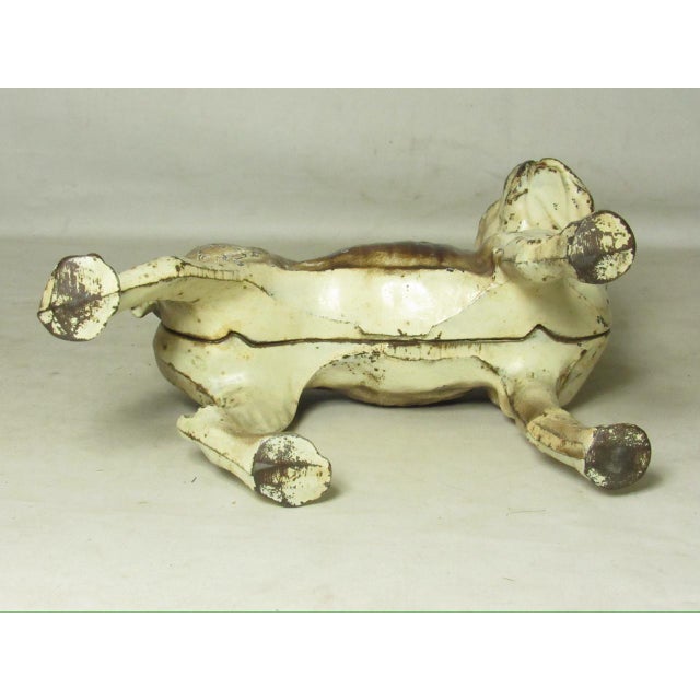 Vintage Cast Iron Hubley Boston Terrier Doorstop For Sale - Image 11 of 15