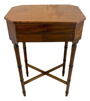 Antique Georgian Mahogany Side Table, 1800