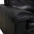 Black Leather Conseta Two-Seater Sofa from COR For Sale - Image 5 of 11