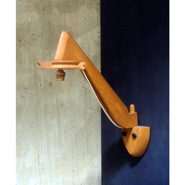 Wall Sconces by Guillerme Et Chambron for Votre Maison, 1970s For Sale - Image 6 of 6
