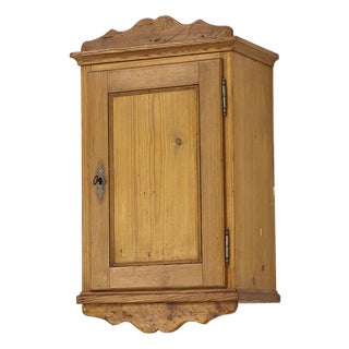 Rustic Farmhouse Kitchen Wall Cabinet For Sale
