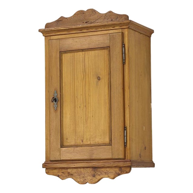 Rustic Farmhouse Kitchen Wall Cabinet For Sale