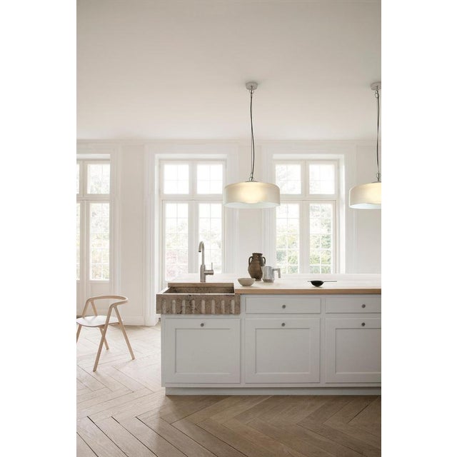 Not Yet Made - Made To Order Glass 2050 Ceiling Lamp by Franco Albini and Franca Helg for Astep For Sale - Image 5 of 9