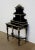 Small Napoleon III Mid 19th Century Black Wooden Desk For Sale - Image 4 of 18