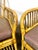 1970s Vintage Rattan Bamboo Fan Back Chairs- A Pair For Sale - Image 5 of 12