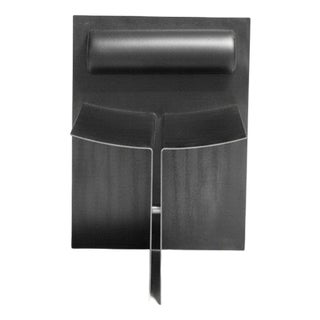 Axis Chair in Blended Iron & Italian Leather by D´ARK Atelier For Sale