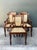 Vintage Anglo Indian Cane Dining Chairs - Set of 5 For Sale - Image 9 of 12