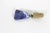 Vintage Bottle Stopper Sodalite Blue Wine Cork Semiprecious Stone For Sale - Image 6 of 10