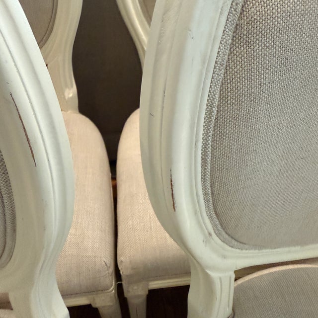 Set of 8 RH French Dining Chairs A beloved RH item, these reproductions of vintage French dining chairs display the...