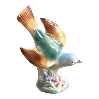 Circa 1950 Porcelain Swallow in Flight For Sale
