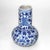 Antique Asian Blue & White Porcelain Bottle Vase, Signed Circa 1930 For Sale - Image 6 of 7