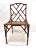 Faux Bamboo Table and Four Chairs For Sale In Los Angeles - Image 6 of 11