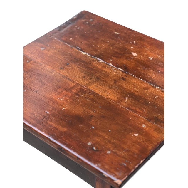 19th Century Mahogany Small Work Side Table For Sale In Philadelphia - Image 6 of 11