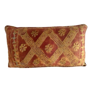 Fortuny Textile Pillow For Sale