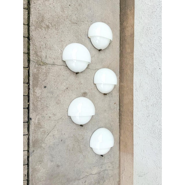 Mania Wall Lamps by Vico Magistretti for Artemide, 1963, Set of 4 For Sale - Image 10 of 15