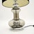 Vintage French Glass and Chrome Table Lamps, 1970s, Set of 2 For Sale - Image 4 of 7