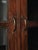 Glass-Front Wood Cabinet With Dual-Sided Doors For Sale - Image 4 of 9