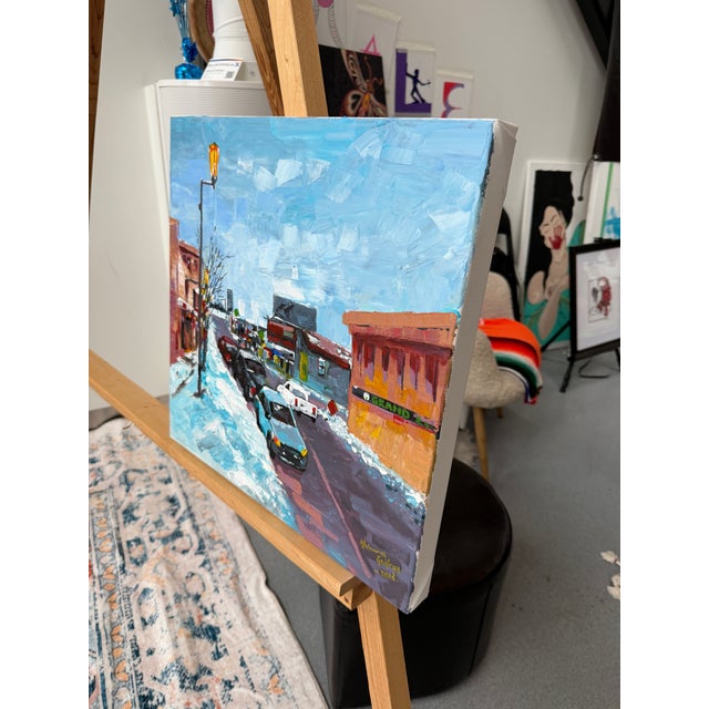 I painted Lundy’s Lane to capture the quiet, chilly beauty of winter in the Niagara region. This work shows a familiar...