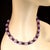 Ajd 17 Inch Amethyst and More Amethyst Necklace February Birthstone For Sale - Image 4 of 6