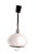 Volvit pulley pendant lamp glass into frosted glass paneled. Attempt diameter and steel handle. European Plug (up to...