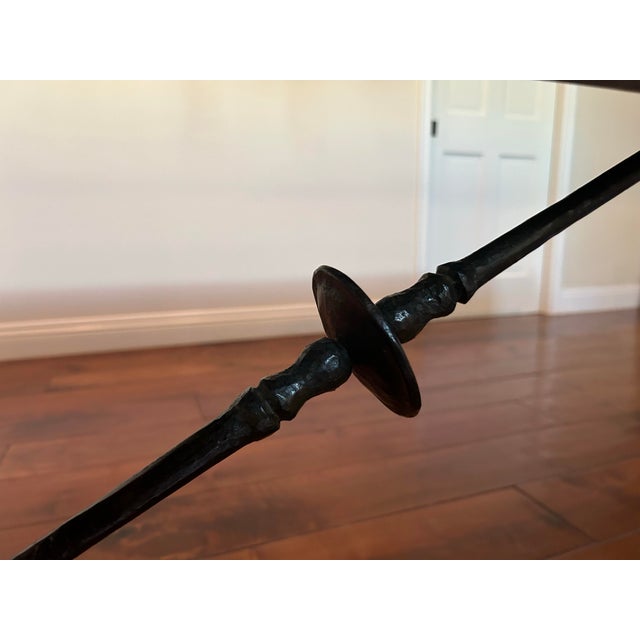 1920s 1920s French Walnut Farmhouse Table For Sale - Image 5 of 9