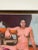 Mid-Century Modern C. 1970s Modernist Nude Oil Painting by Emanuel Stephen Perry For Sale - Image 3 of 5