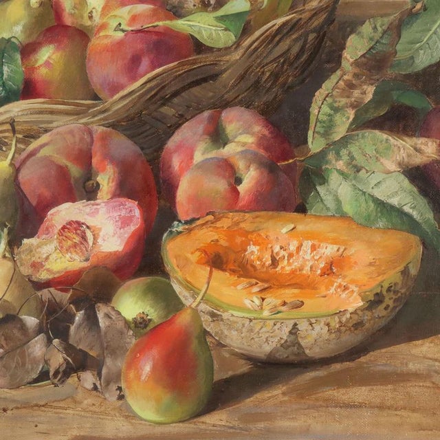 Carlo Perindani, Still Life Composition, Oil on Canvas, Framed For Sale - Image 4 of 12