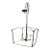 Visual Comfort & Co. Wide Lantern Thayer Series Chandelier For Sale