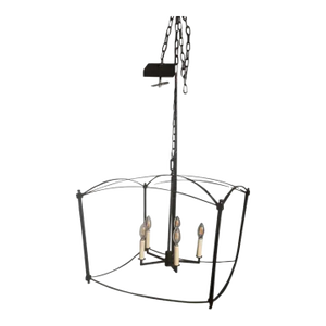 Visual Comfort & Co. Wide Lantern Thayer Series Chandelier