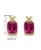 19 Carat Natural Pink Tourmaline and Diamond Cocktail Earring, 14 Karat Gold For Sale - Image 4 of 18