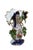 This exquisite pair of 19th-century Old Paris (Vieux Paris) porcelain mantle vases showcases the height of French Romantic...