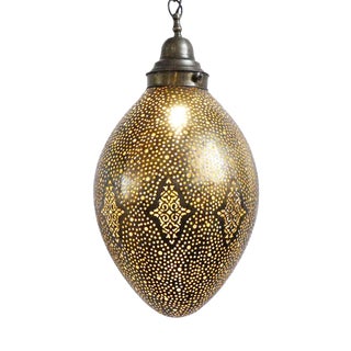 Brass Work Egg Lantern For Sale