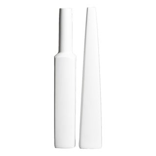 Tall Porcelain Vases by H.Th. Baumann & E.W John Rosenthal, 1960s, Set of 2 For Sale