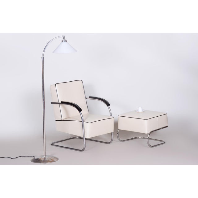 New upholstery Armchair dimensions: Height: 80 cm (31.5 in) Width: 60 cm (23.6 in) Depth: 80 cm (31.5 in) Seat height: 43...