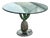 Art Deco Pineapple Brass and Iron Side Table attributed to Maison Jansen, 1972 For Sale