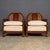 Victorian Sofa and Amchairs in Bergere and Dappled Walnut, 1890s, Set of 3 For Sale - Image 6 of 18