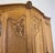Vintage French Louis XVI Style Carved Oak 4-Door Armoire For Sale - Image 4 of 12