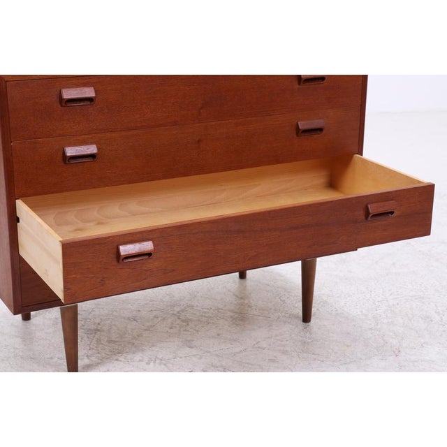 Vintage Danish Teak Chest of Drawers by Børge Mogensen, 1960s For Sale - Image 9 of 14