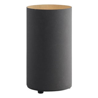 Contemporary Tekna Floor Od Led Floor Lamp in Black With Gold-Colored Interior For Sale