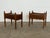 Danish Brutalist Oak Bedside Tables by Henning Kjærnulf, 1960s, Set of 2 For Sale - Image 4 of 11