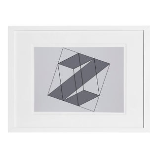 Josef Albers, Z Prism - P2, F16, I1 , Geometric Abstract Screenprint For Sale